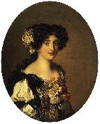Jacob Ferdinand Voet Portrait of Hortense Mancini, duchesse de Mazarin oil painting on canvas